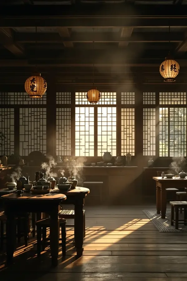 茶馆旧事海报